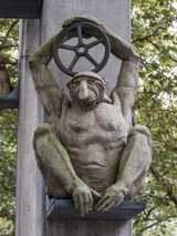 Konstanz - Laubebrunnen oder Konstanzer Triumphbogen