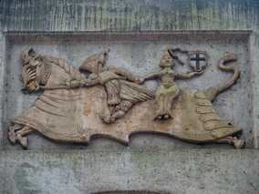 Konstanz - Laubebrunnen oder Konstanzer Triumphbogen