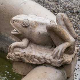 Eichstätt - Brunnen im Hofgarten