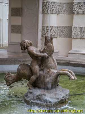 Eichstätt - Brunnen im Hofgarten
