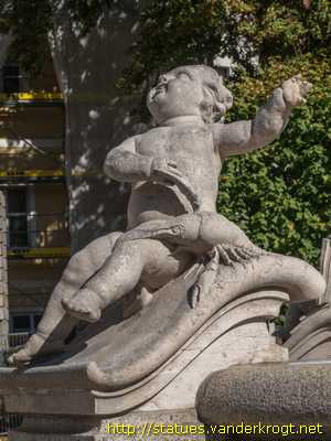 Eichstätt - Mariensäule und -brunnen