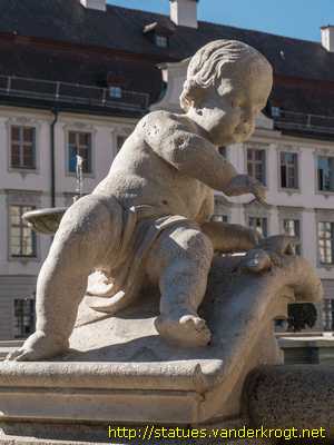Eichstätt - Mariensäule und -brunnen