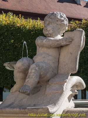 Eichstätt - Mariensäule und -brunnen