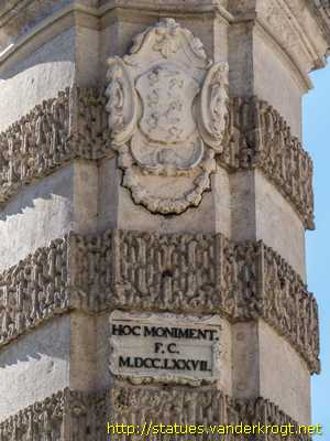 Eichstätt - Mariensäule und -brunnen