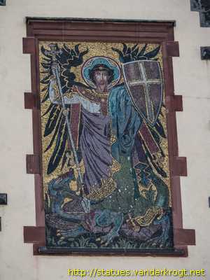 Frankfurt am Main - Mosaiken am 'Langen Franz'