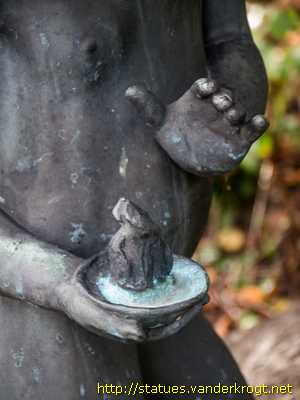 Frankfurt am Main - Mädchen mit einer Licht