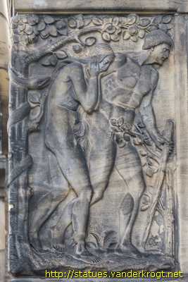 Hannover - Skulpturen an der Markuskirche