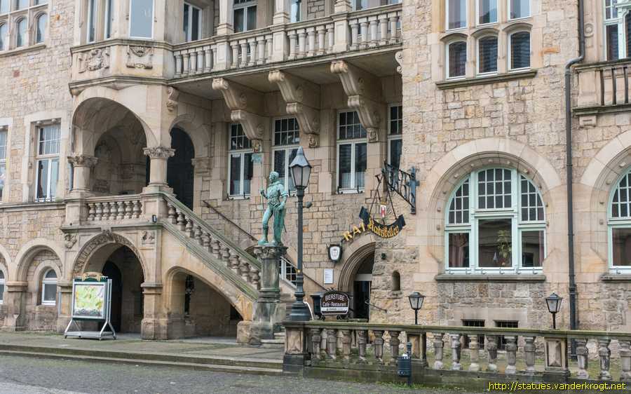Bückeburg - Herold mit Banner