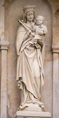 Mettingen - Madonna und zwei Engelen