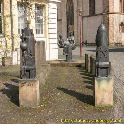 Herford - Reichsabtei-Denkmal