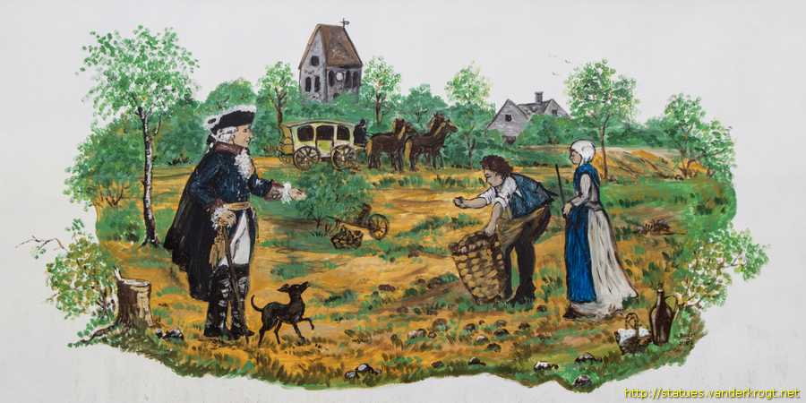 Körbelitz - Denkmal des 'Alten Fritz'