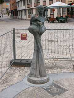 Quedlinburg - Brunnen am Kornmarkt