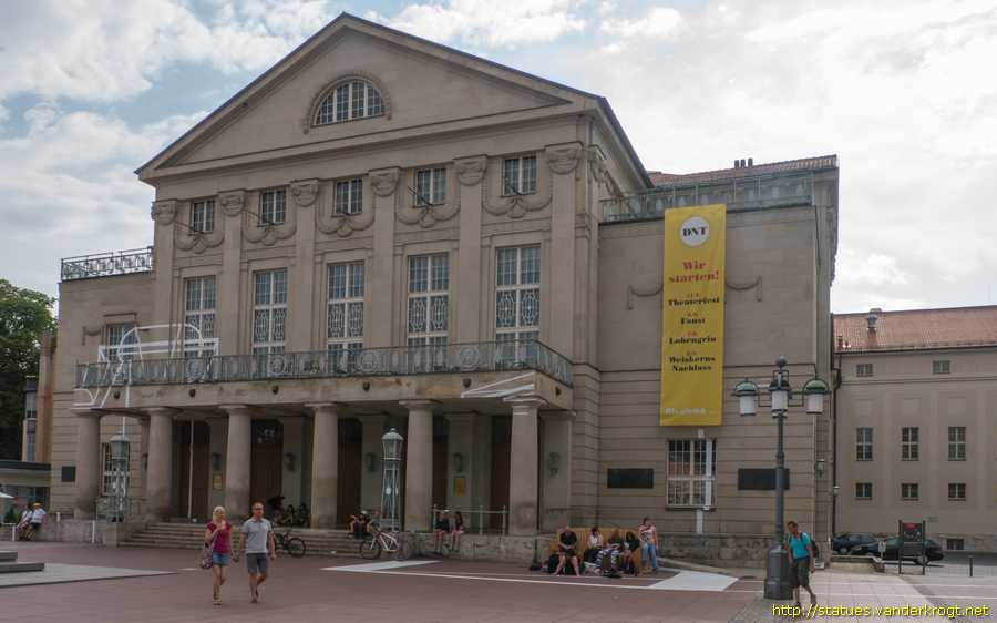 Weimar - Johannes R. Becher und Thomas Mann