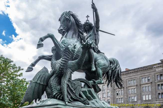 Berlin - Sankt Georg als Drachentöter