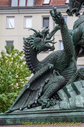 Berlin - Sankt Georg als Drachentöter