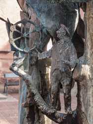 Buchen (Odenwald) - Buchener Narrenbrunnen