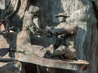 Buchen (Odenwald) - Buchener Narrenbrunnen
