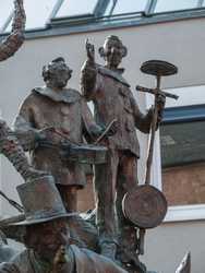 Buchen (Odenwald) - Buchener Narrenbrunnen