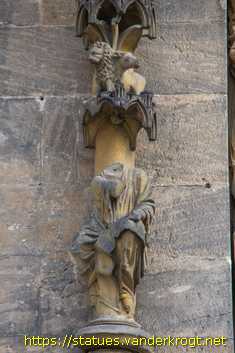 Bamberg - Fürstenportal  des Bamberger Doms