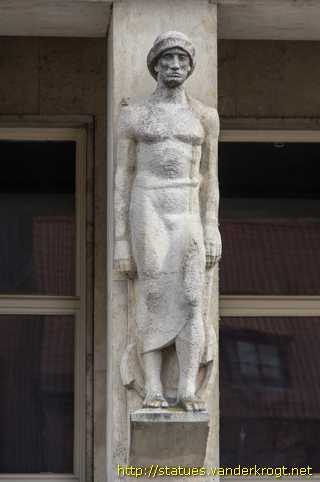 Stralsund - Seemann und Bauerin