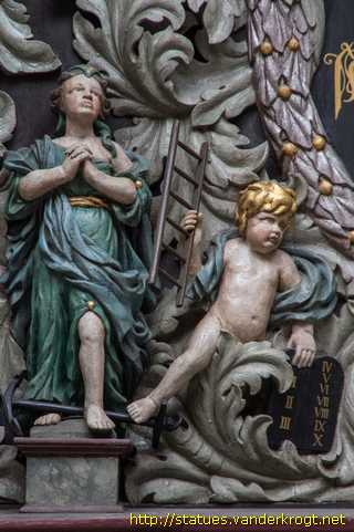 Stralsund - Westportal der Nicolai-Kirche
