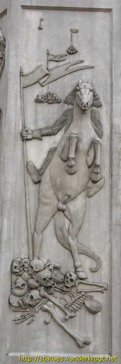 Schwerin - Denkmal "Die Spur des Löwen"