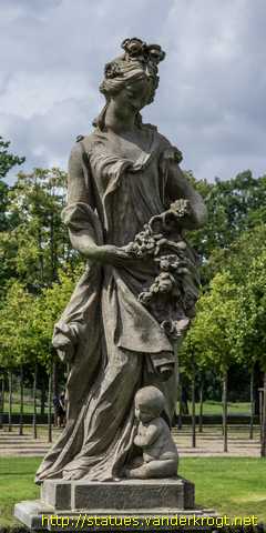 Schwerin - Permoser-Statuen