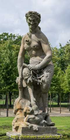 Schwerin - Permoser-Statuen