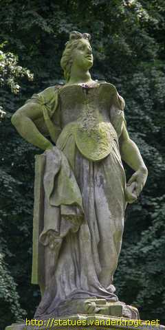 Schwerin - Permoser-Statuen