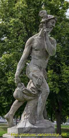 Schwerin - Permoser-Statuen