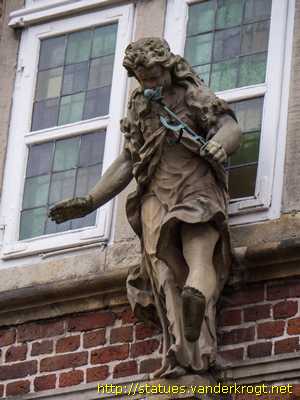 Stade - Portal mit Merkur, Klugheit und Gerechtigkeit