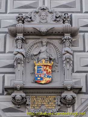 Celle - Herzog Wilhelm der Jüngere, sein Frau und Sohn