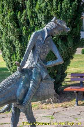 Bodenwerder - Münchhausen-Brunnen am Münchhausenplatz
