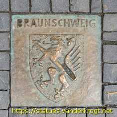 Braunschweig - Wappen der Partnerstädte