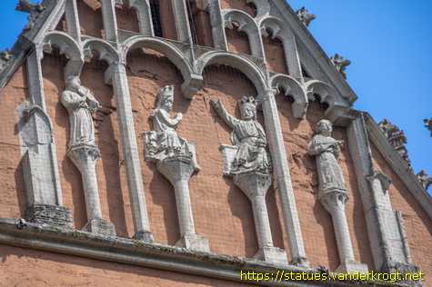 Braunschweig - Kalvarie, Heiligen und Marienkrönung an der St. Katharinenkirche