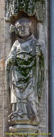 Braunschweig - Heiligenstatuen an der Martinikirche