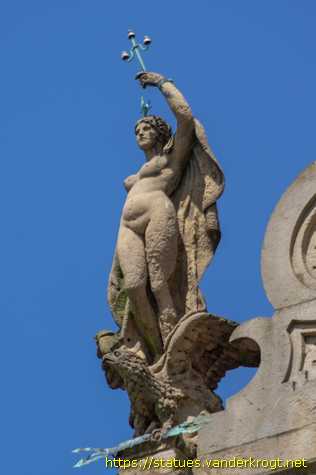 Braunschweig - Porträtmedaillons am Bankhaus Löbbecke