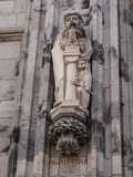 Köln - Statuen am Rathausturm