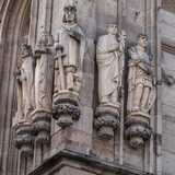 Köln - Statuen am Rathausturm