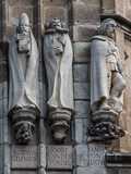 Köln - Statuen am Rathausturm