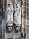 Köln - Statuen am Rathausturm