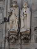 Köln - Statuen am Rathausturm