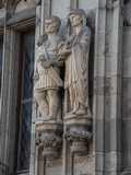 Köln - Statuen am Rathausturm