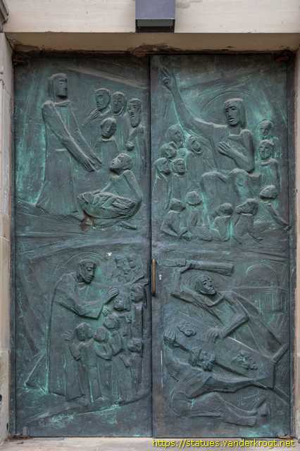 Westerholt - Bronzetüren der Sankt-Martinus-Kirche