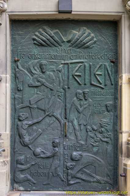 Westerholt - Bronzetüren der Sankt-Martinus-Kirche
