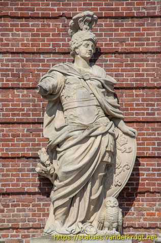 Wesel - Minerva und Herkules, Rhein und Lippe