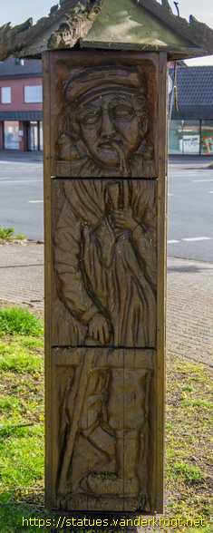 Epe - Vierfachrelief aus Holz