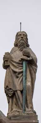 Paderborn - Heiligenstatuen am Dom