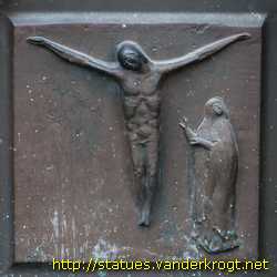 Paderborn - Bronzetür der Gaukirche Sankt Ulrich