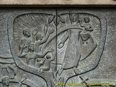 Bad Godesberg - Bronzetür der Marien-Kirche